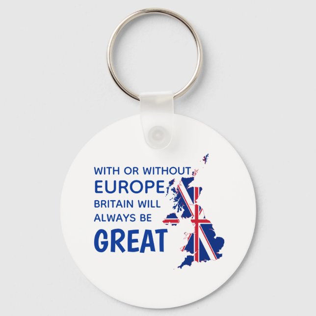 PORTE-CLÉS GRANDE BRETAGNE BREXIT EUROPE (Recto)