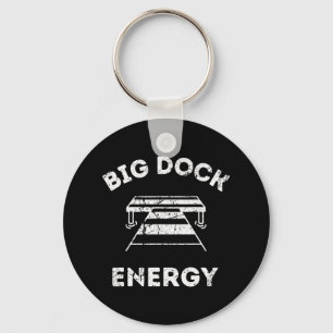 Porte-clés Grande énergie du quai - T-shirt drôle de lac et d