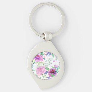 Porte-clés Grande Pivoine