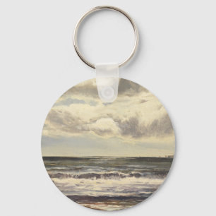 Porte-clés Grange sur sable