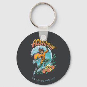 Porte-clés Graphique du Surf de levage Aquaman et Trident