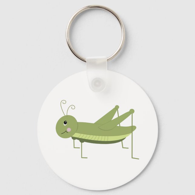 Porte-clés Grasshopper vert (Recto)