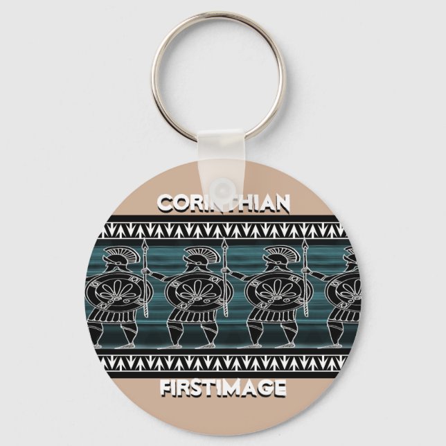 Porte-clés Grec Black (Recto)