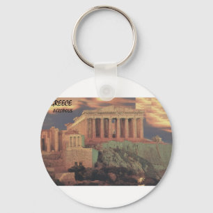Porte-clés Greece Athens Parthenon Clouds (St.K)
