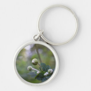 Porte-clés Green Flower Bud Jardin Nature Photographie Floral