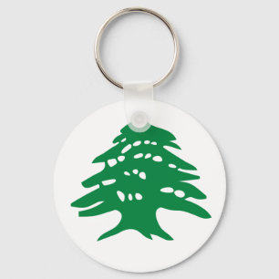 Porte-clés Green Lebanon Cedar Tree
