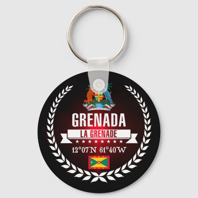 Porte-clés Grenade (Recto)