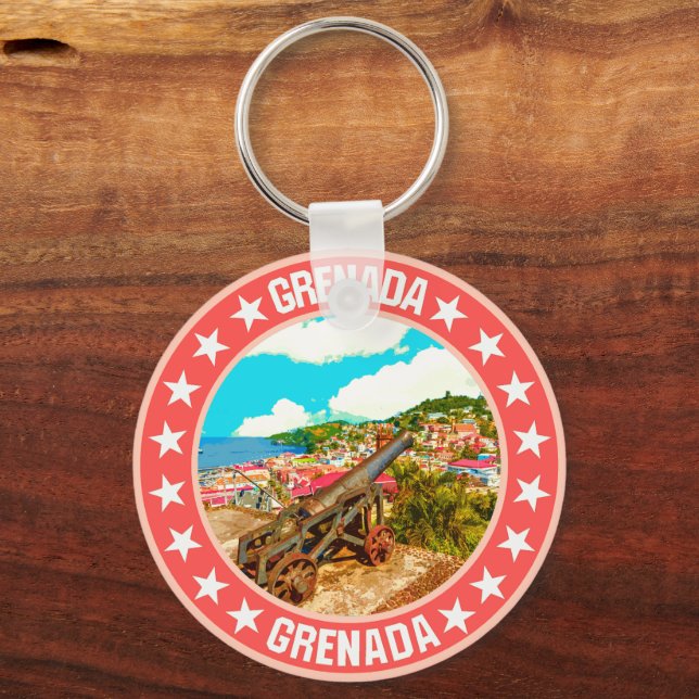 Porte-clés Grenade (Recto)
