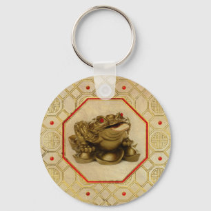 Porte-clés Grenouille à trois pattes Lucky Money /Toad Feng-s