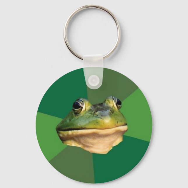 Porte-clés grenouille bachelor foul ( porte - clé ) (Recto)