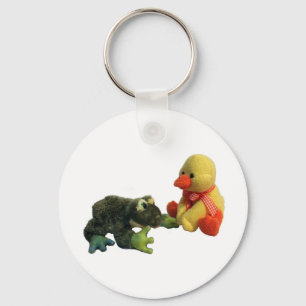 Porte-clés Grenouille et canard