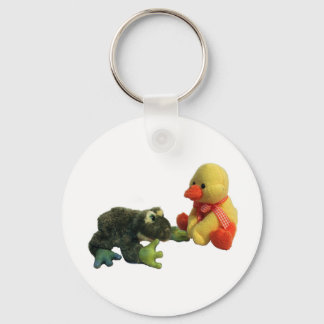 Porte-clés Grenouille et canard