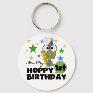 Porte-clés Grenouille Hoppy 1er Anniversaire T-shirts et cade