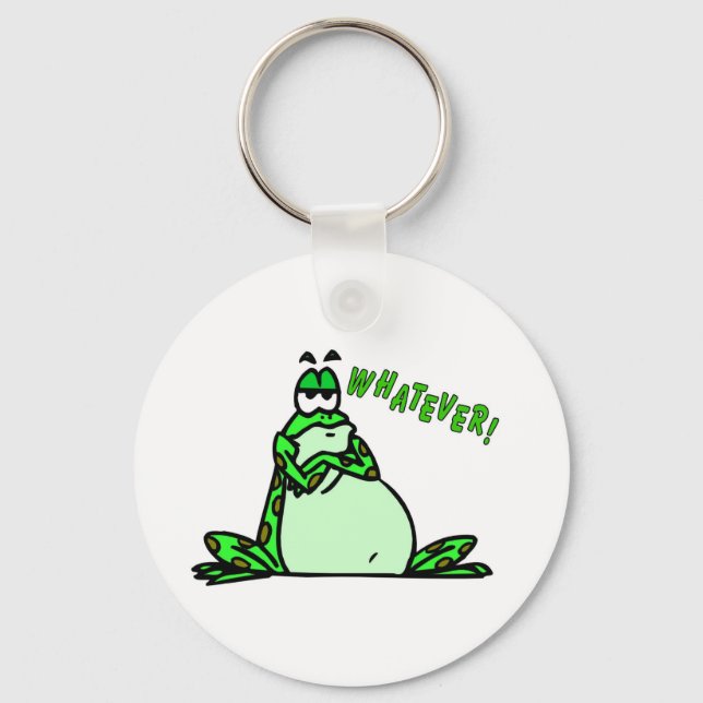 Porte-clés Grenouille quoi que ce soit (Recto)
