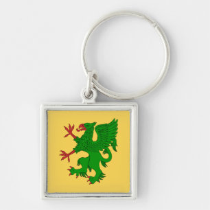 Porte-clés Griffin Rampant Vert