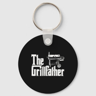 Porte-clés Grilling Smoker And Grill Chef Grillfather Grilled