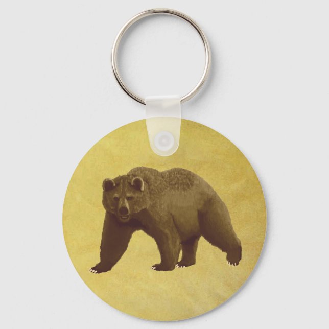 Porte-clés Grizzly Bear (Recto)