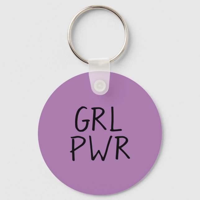 Porte-clés GRL PWR | Cercle de clé (Recto)