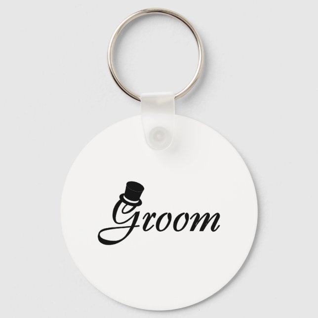 Porte-clés Groom (chapeau noir supérieur) (Recto)