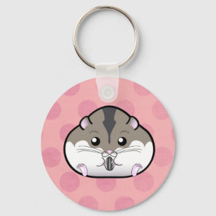 Porte-clés Gros Hamster Russe nain