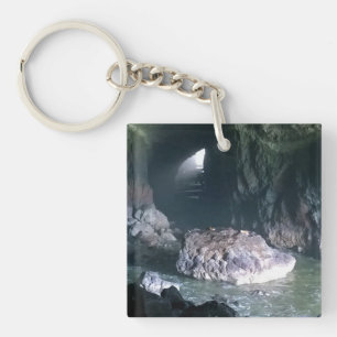 Porte-clés Grotte de lion de mer, OU