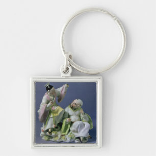 Porte-clés Groupe de Derby, période tôt de Blanche, c.1750-