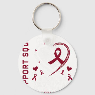 Porte-clés Groupe de soutien à la mammographie de chemise de