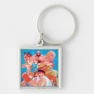 Porte-clés Groupe de Street Fighter 2 Ryu