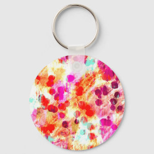 Porte-clés Grunge couleur point texture arrière - plan