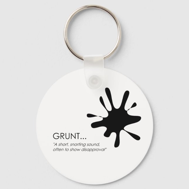 Porte-clés Grunt (Recto)