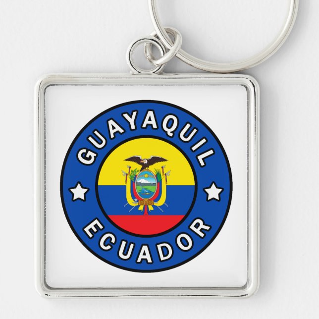 Porte-clés Guayaquil Equateur (Devant)