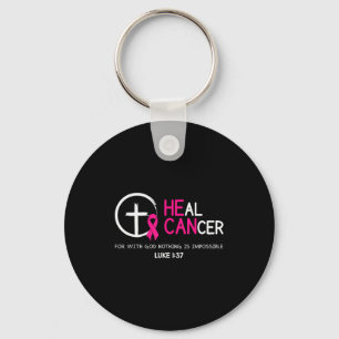Porte-clés Guérir le cancer Croire en Dieu Chrétien Cancer du