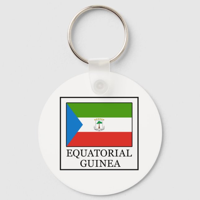 Porte-clés Guinée équatoriale (Recto)