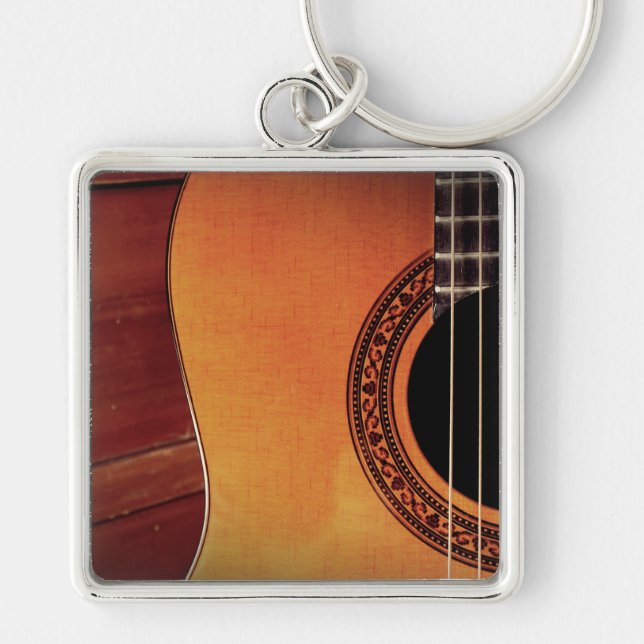 Porte-clés Guitare acoustique (Devant)