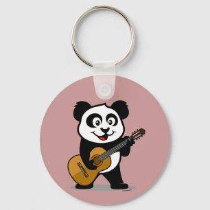 Porte-clés Guitare Panda
