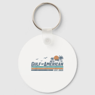 Porte-clés Gulf Of Us America Est 2025 Retro Vintage Beach Me