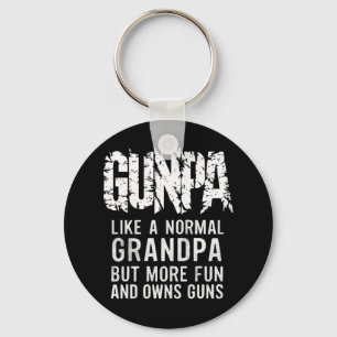 Porte-clés GUNPA Comme Un Grand-Père Normal Mais Plus Amusant