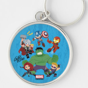 Porte-clés Guri Hiru Avengers