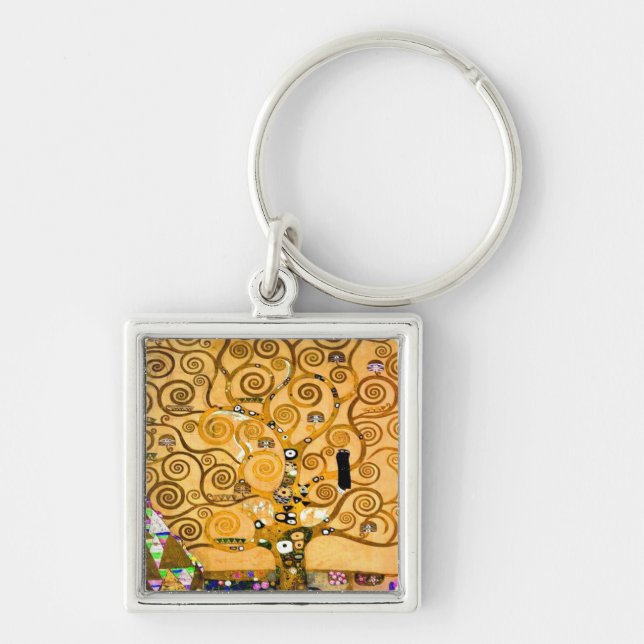 Porte-clés Gustav Klimt Arbre de vie (Devant)