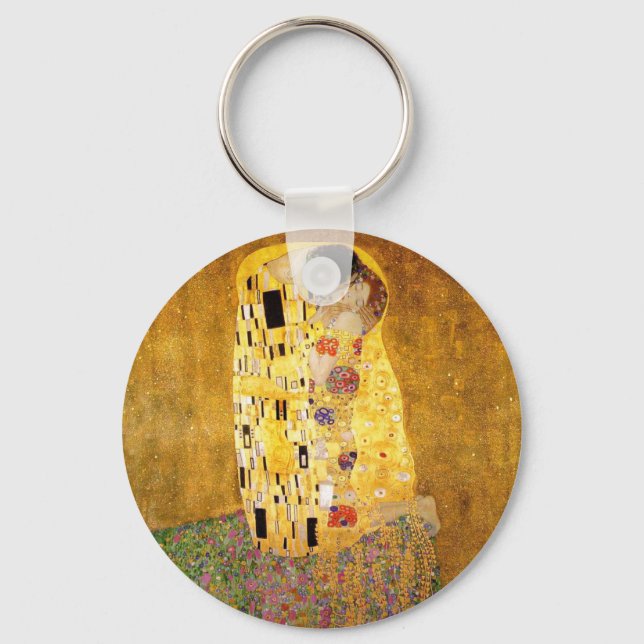 Porte-clés Gustav Klimt Le Chef-D'Oeuvre Du Baiser (Recto)