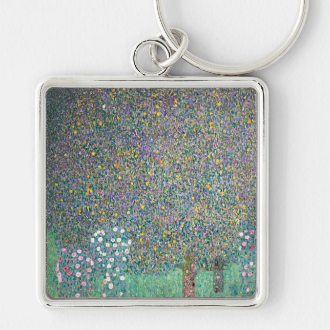 Porte-clés Gustav Klimt - Rosiers sous les arbres (Devant)
