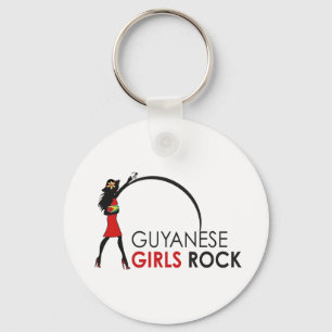 Porte-clés Guyana Girl Keychain