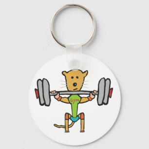 Porte-clés Gym Rat