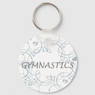 Porte-clés Gymnastique avec le remous