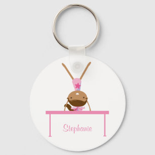 Porte-clés Gymnastique personnalisée équilibre poutre enfants
