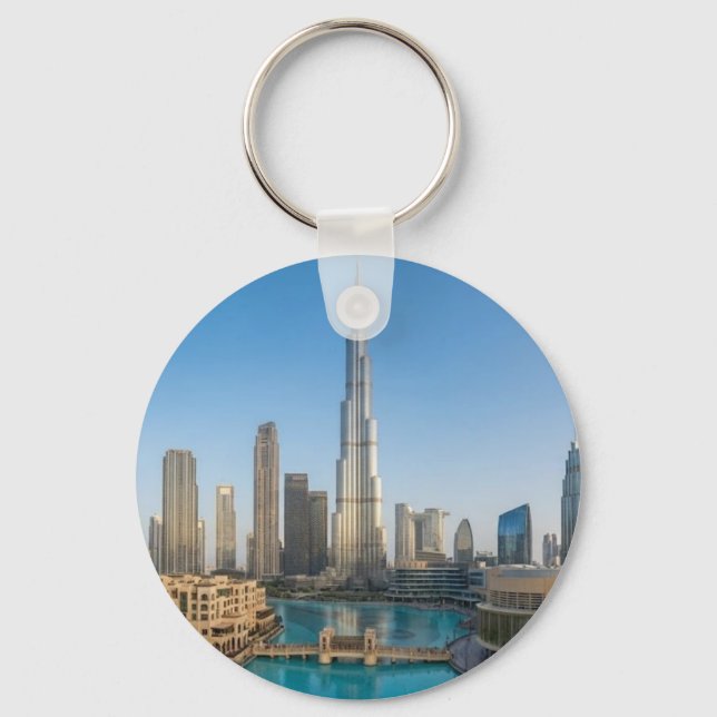 Porte-clés Habibi Come To Dubai Custom Name Travel  (Recto)