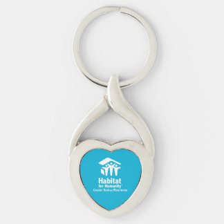 Porte-clés Habitat GNM logo keychain