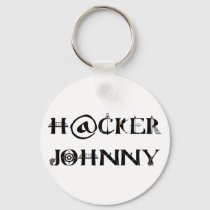 Porte-clés hacker johnny