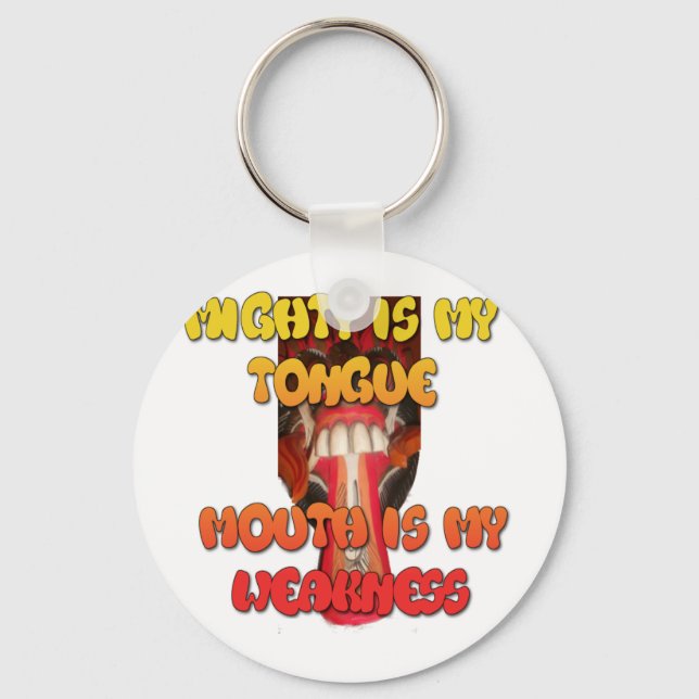 Porte-clés Hakuna Matata HAkuna Matata Big Mouth. (Recto)