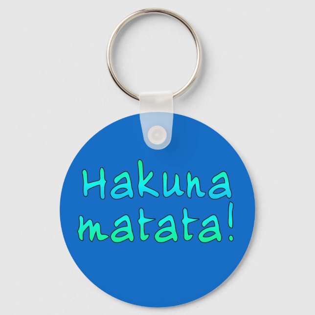 Porte-clés Hakuna Matata sur T-shirts, Sweat - shirts à capuc (Recto)